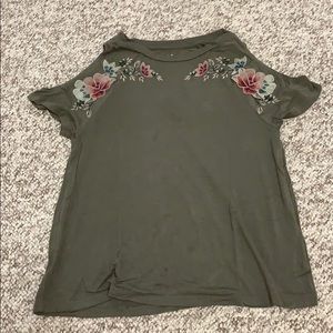 American eagle green shirt